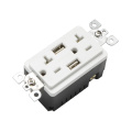 BAS20-2USB Enchufe eléctrico personalizado enchufe inteligente multi enchufe